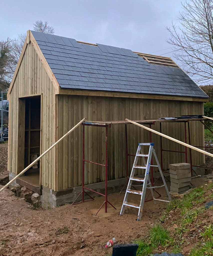 Timber Frame Garages