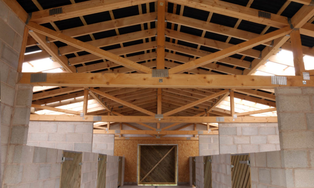 Timber frame horse stable equestrian barn building premium