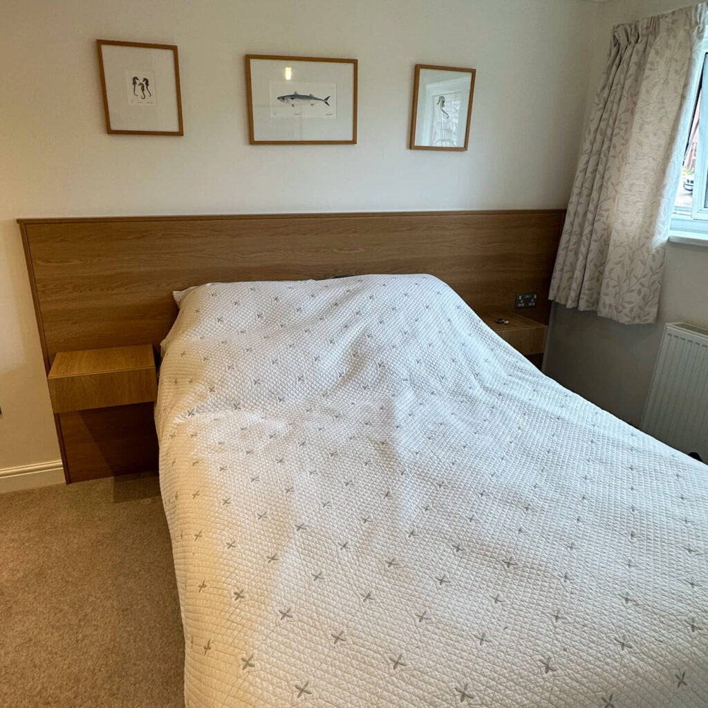 bespoke bedroom furniture bedhead and drawers josh gosling carpentry