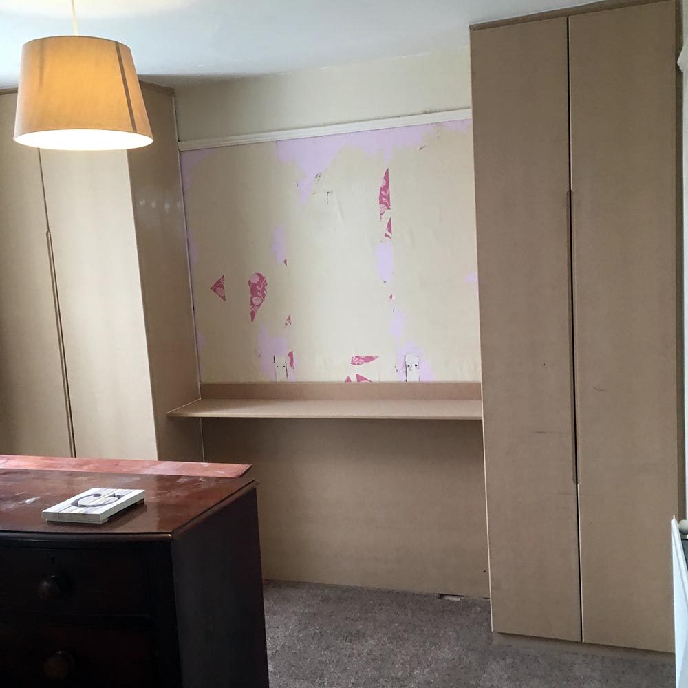 Fitted Bedroom Designer Desk and Wardrobes