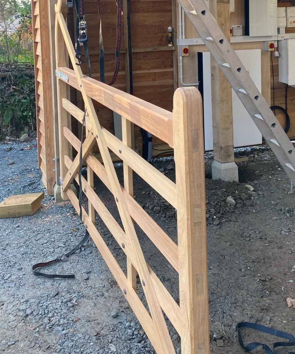 Custom Made Wooden Gates Joinery